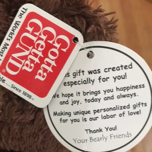 Collector Bear by Gund - Picture 3 of 8